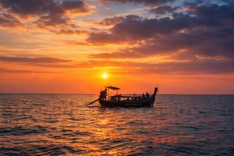 From Phi Phi: Private Luxury Longtail Boat Charter 4 Hours Private Luxury Longtail Boat Charter 4 Hours