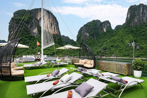 Hanoi: Ha Long Bay Day Trip - Luxury Cruise & Buffet lunch