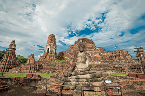 Ayutthaya: UNESCO Kulturerbe Tempel und Cafe TagestourMitmachen bei der Halbtagestour