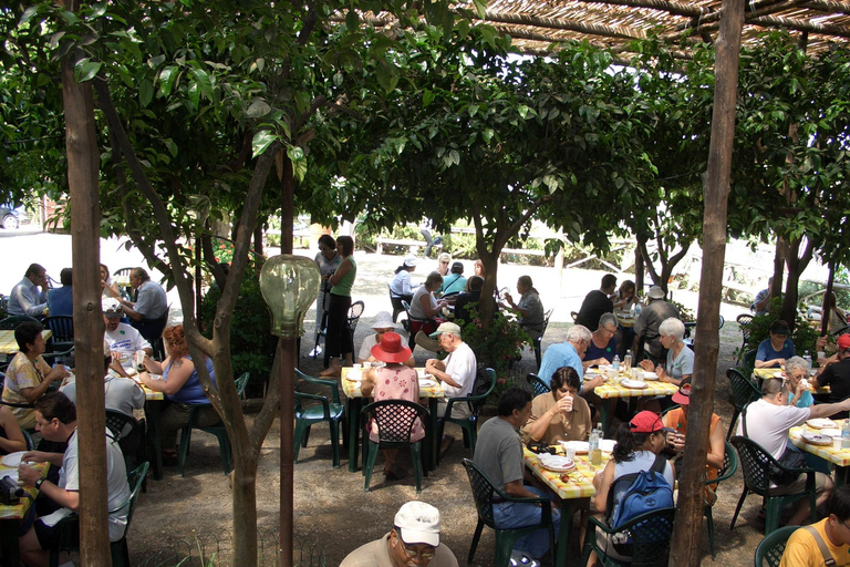 Sorrento: Walking Tour in Lemon Garden w/ Food Tasting