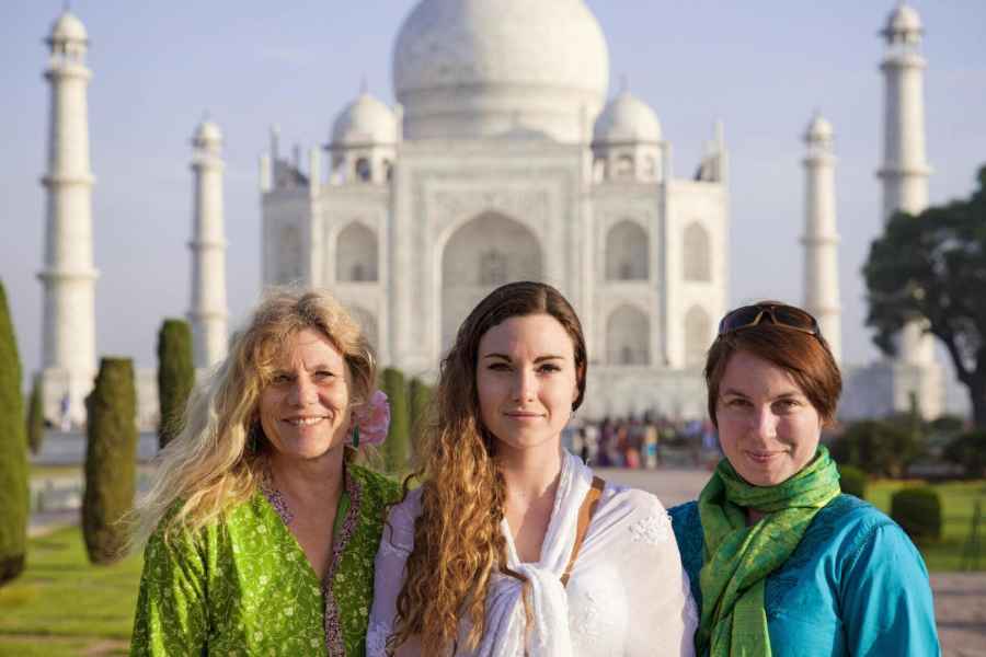 Von Delhi/Agra: Taj Mahal Private Guided Tour mit Optionen