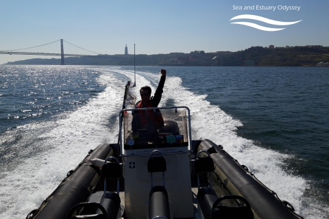 Lissabon: Historische SchnellboottourHistorische Schnellboottour durch Lissabon