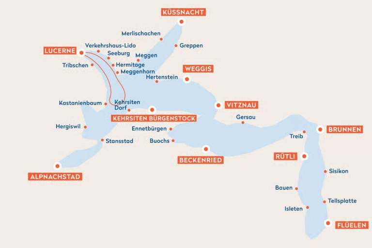 Lucerne: Lake Lucerne 1-hour Discovery Cruise