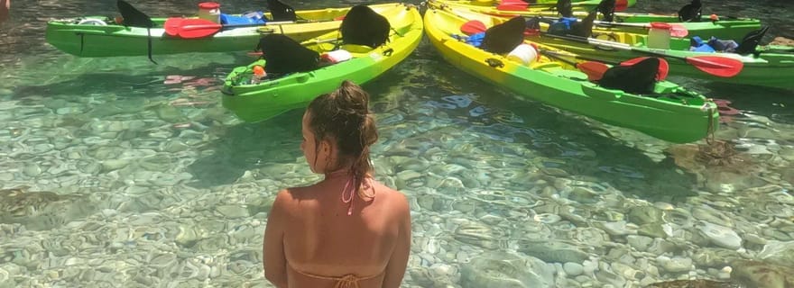 Granadella-Moraig : Journée complète en kayak et E-bike