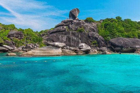 Von Phuket oder Khaolak: Schnorchel-Tagesausflug zu den Similan InselnTour ab Khaolak