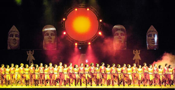 Fire of Anatolia at Ancient Aspendos Theater and Transfer