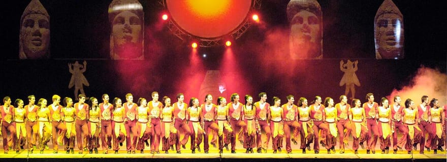 Spectacle de danse « Fire of Anatolia » au théâtre antique d'Aspendos