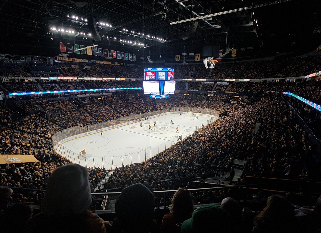 Nashville: Billet til Nashville Predators ishockeykamp