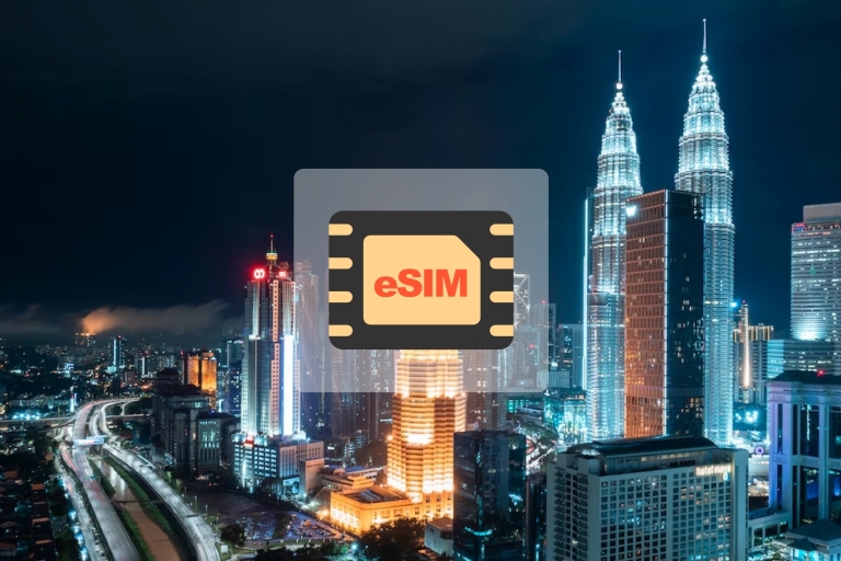 Malaisie : forfait de données mobiles eSIM Roaming15 Go/30 jours pour 8 pays