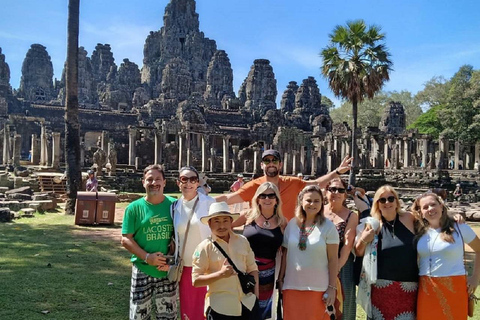 Siem Reap: Utforska Angkor 2 dagar med spansktalande guide2-dagars rundtur i liten grupp i portugisiska