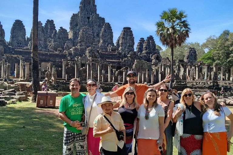 Siem Reap: Utforska Angkor 2 dagar med spansktalande guide2-dagars rundtur i liten grupp i portugisiska