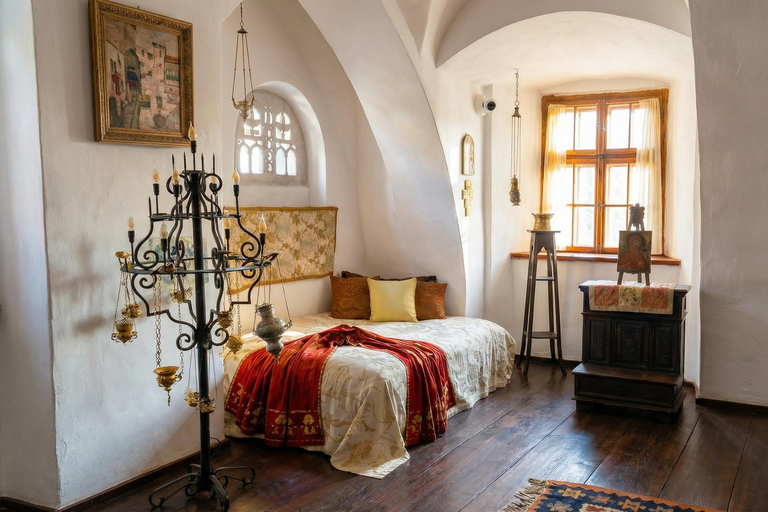 MINIVAN - Bran Castle , Peleș Castle & Brasov Full Day Tour Entrance Tickets included