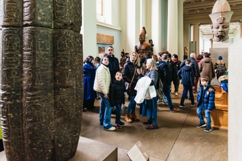 Londen Privé-familie en kinderen British Museum TourTour in het Engels