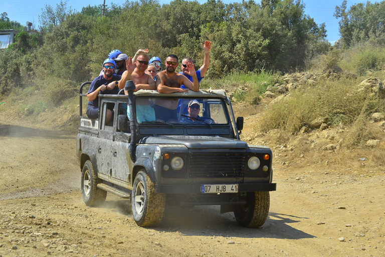 Alanya: Köprülü Canyon Jeep, Buggy, Rafting & Zipline Tour Rafting Only – Hotel Pickup