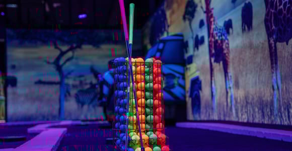 Woop! Glow Golf: Ljubljana Btc City