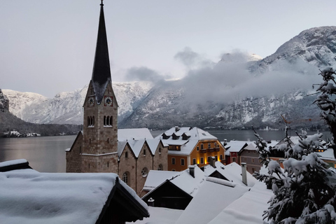 Tour privado de Navidad a Hallstatt y al Mercado de Salzburgo