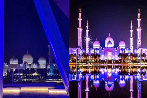 Abu Dhabi-Night Magic Journey with Mosque & Moonlight