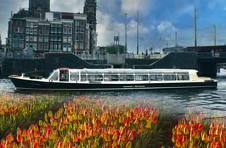 Amsterdam: Keukenhof Ticket mit Shuttle-Bus + Grachtenrundfahrt