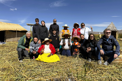 From Puno: Lake Titicaca 2-Day Tour with Homestay From Puno: 2-Day Guided Tour with Fixed Pickup Point