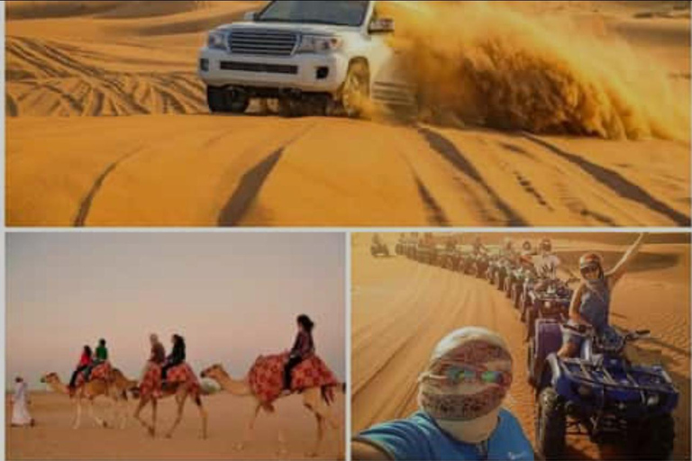 Doha: Highlights Guided Desert Safari with Camel & Quad Bike