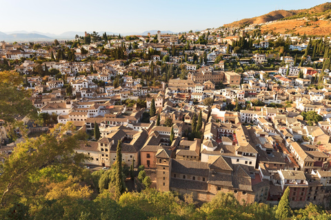 Alhambra Gardens, Alcazaba, Generalife and City Center