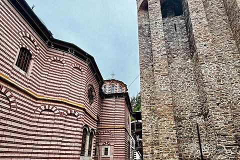 Três dias-3 lugares RILSKI,BACHKOVSKI,ROZHENSKI MONASTERY