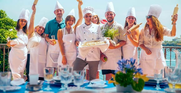 Catania: Pistachio Cooking & Dinner with Sea View