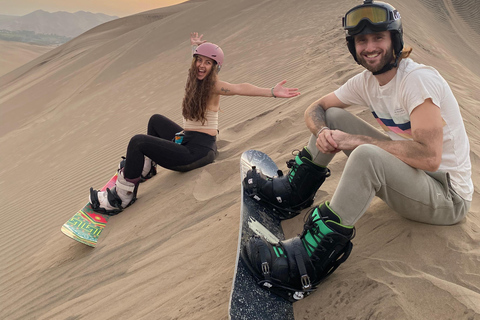 Lima : Sandboarding et excursion en jeep