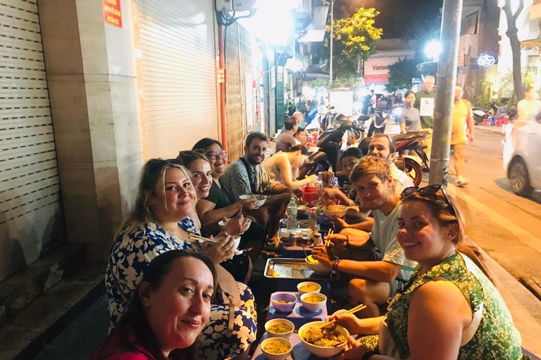 Hanoi walking Food Tour with Train Street Visit