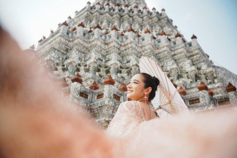 Fotografering i thailändsk dräkt