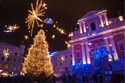 从里雅斯特出发：卢布尔雅那和圣诞魔法 - 导游陪同的巴士之旅