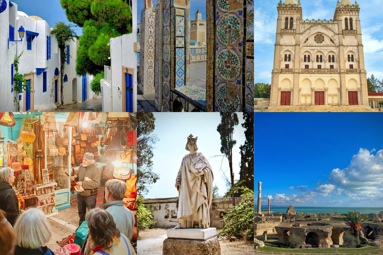 Tunis: Medina, Carthage, & Sidi Bou Said Private Tour Pick-up From: Sousse, or Monastir