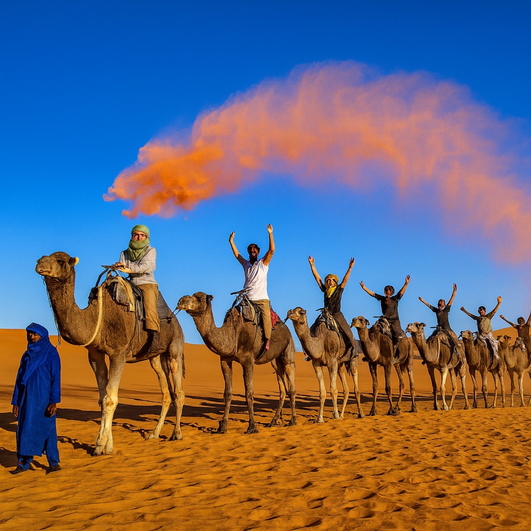 Depuis Marrakech : excursion privée de 3 jours à Merzouga et camp de luxe - bivouac