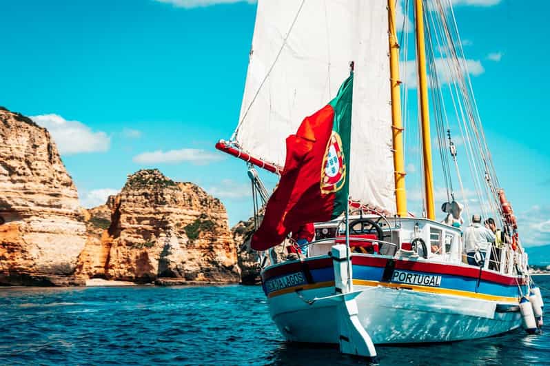 Lagos: Ponta Piedade Sail & Caves Cruise w/Portuguese Tapas