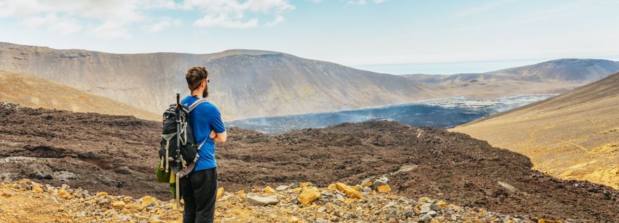 Reykjavik: escursione al vulcano Fagradalsfjall e Laguna Blu