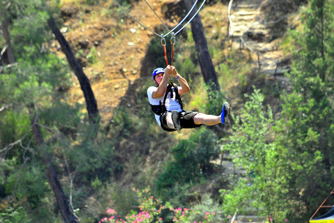 Alanya: Rafting, Buggy Ride and Zipline Combined Tour Rafting, Buggy Riding, Zipline Combo Tour With Transfer