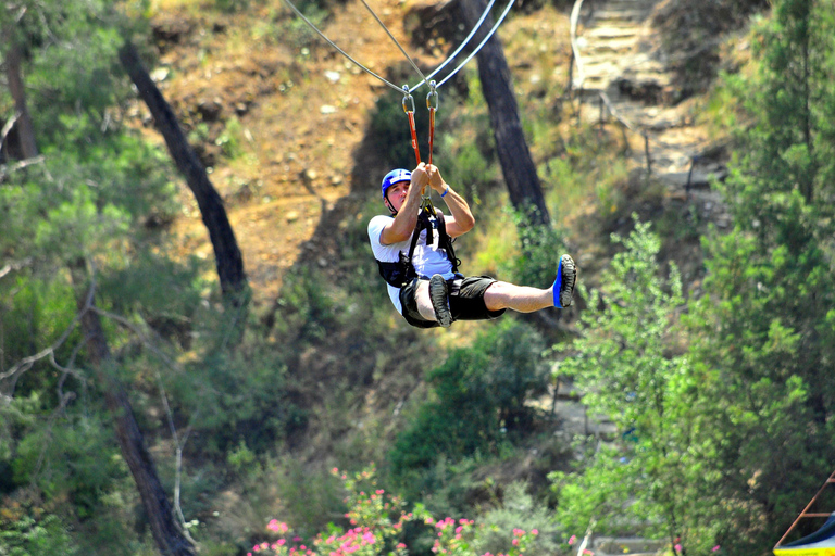 Alanya: Rafting, Buggy Ride and Zipline Combined Tour Rafting, Buggy Riding, Zipline Combo Tour With Transfer
