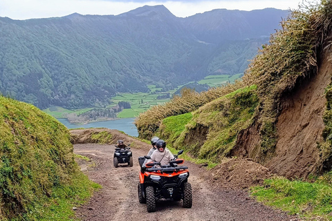 Ribeira Grande: Sete Cidades ATV-tur med fyrhjulingDUBBEL QUAD