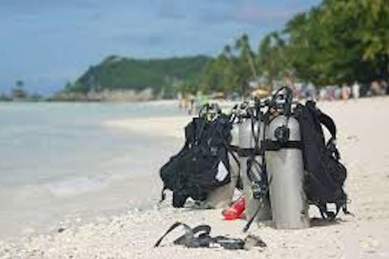 phi phi : try scuba diving from beach for beginners