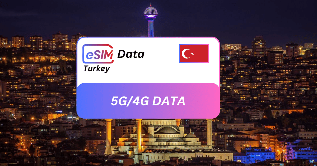 Ankara Türkei Nahtloser eSIM Roaming Datenplan für Reisende GetYourGuide