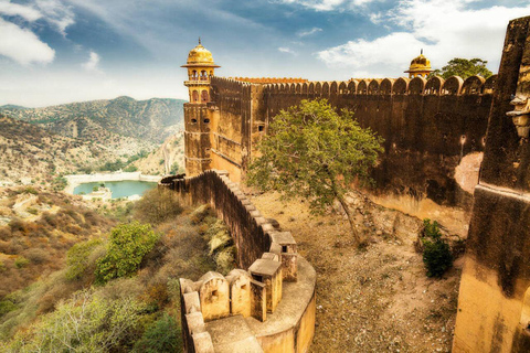 Bezienswaardigheden in Jaipur: AMER, Jaigarh Fort &amp; Nahargarh Fort