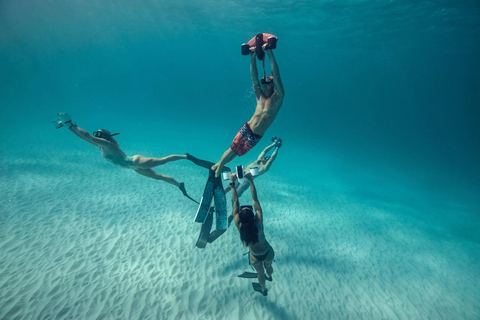 Marseille : Dîner au coucher du soleil en scooter sous-marin et en bateau