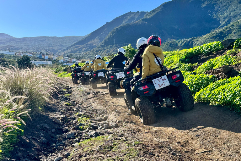 Puerto de la Cruz: Quad Tour with Off-Road Route, Viewpoints & Photos Single Quad (1 person per quad)