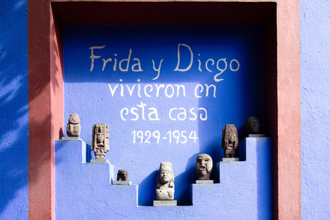 Mexico : Coyoacan, maison de Frida Kahlo, CU et Xochimilco