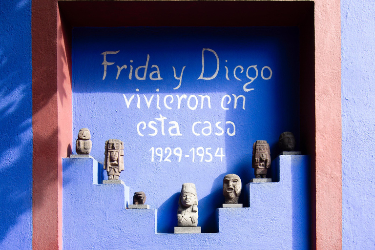 Mexico : Coyoacan, maison de Frida Kahlo, CU et Xochimilco