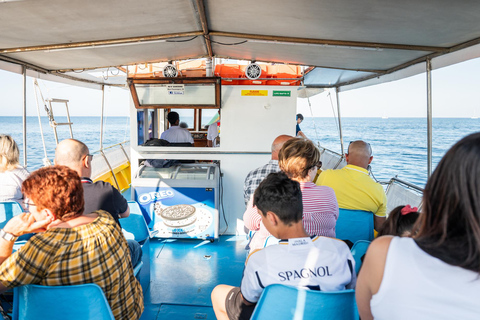 Malta: Passeio de barco em Marsaskala Luzzu com a piscina de São PedroMalta: Passeio de barco por Marsaskala Luzzu com St. Peter&#039;s Pool