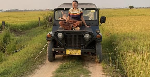 Siem Reap: Half-Day Countryside Jeep Tour (Morning / Sunset)