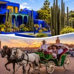 Marrakech: biglietto per i Giardini Majorelle e giro in carrozza