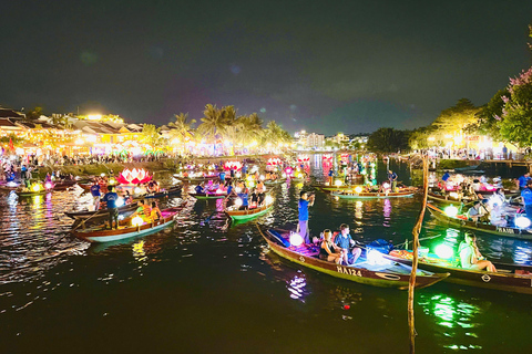 Hoi An: Rejs łodzią z lampionami po rzece Hoai