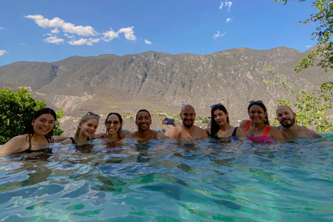 From CDMX: small group tour to the Tolantongo Caves. Private tour